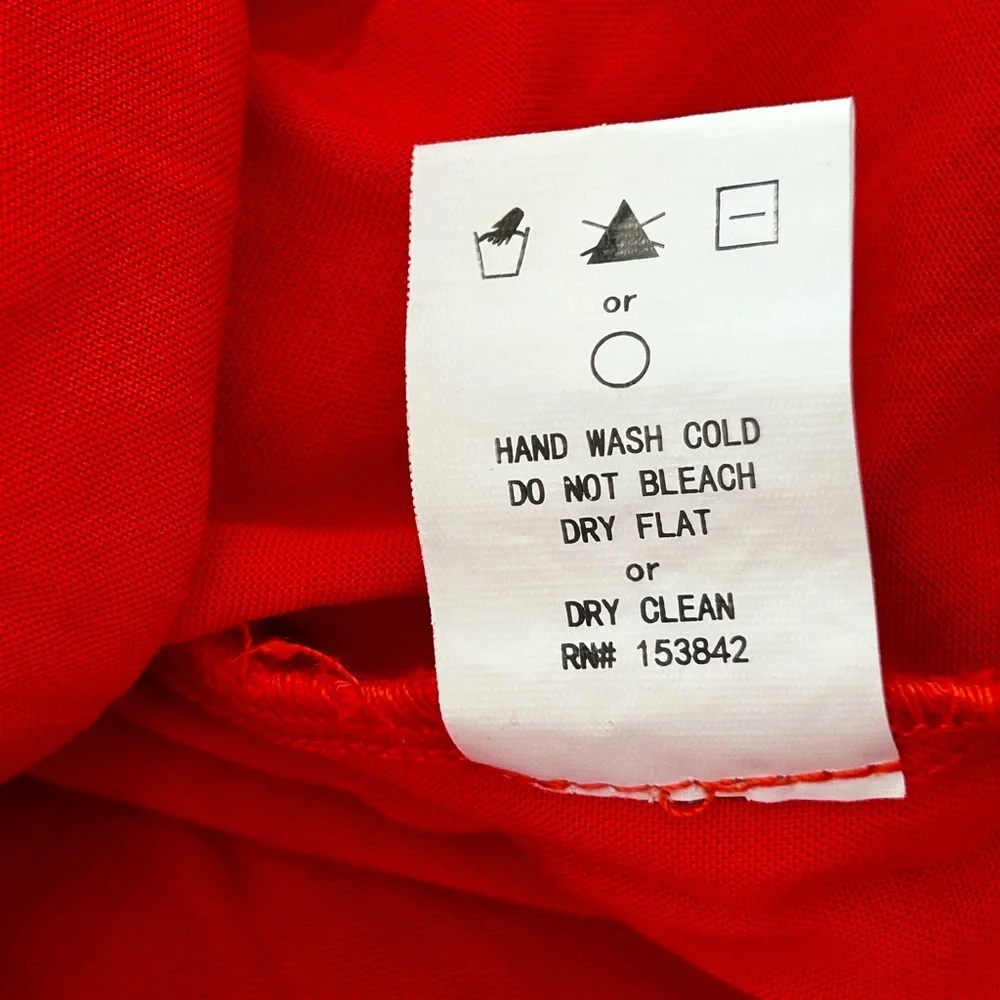 Melloday orange Eyelet Ruffle Hem dress Nordstrom - Picture 12 of 13